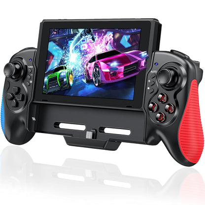 Mobile Gaming Controller for Iphone/Android with Case Support, Wireless Phone Controller with Hall Effect Joysticks, RGB -Play Call of Duty, Genshin Impact, Minecraft, Roblox, Steam Link, Xbox Cloud