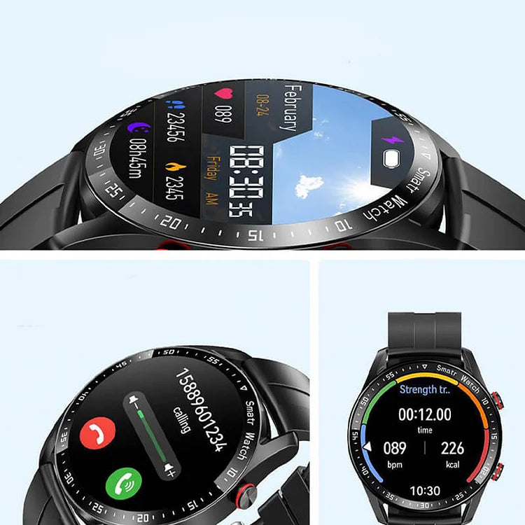 Blood glucose testing smart watch